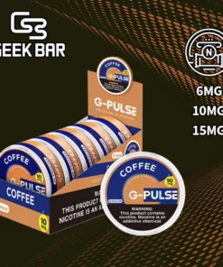 Geek Bar G-Pulse Nikotin Pouches – 6mg, 10mg, 15mg – Rauchfreie Nikotinerfahrung